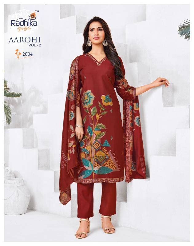 Radhika lifestyle aarohi vol 2 Kurti wholesale shop in Kolkata